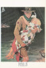 A SCOUT IS HELPFUL, Norman Rockwell Postcard, Boy Scouts of America, #611-123