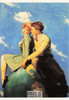 ON THE TOP OF THE WORLD, Norman Rockwell Artwork Postcard, Classico #611-182