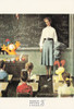 GARFIELD VISITS NORMAN ROCKWELL-SCHOOL TEACHER Art Postcard, #611-211