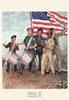 THE SPIRIT OF 1976, Norman Rockwell Postcard, Boy Scouts America, #611-217