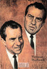 RICHARD M. NIXON, Norman Rockwell Artwork Postcard, Classico SF #611-244