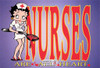 Nurses Are All Heart, Betty Boop Cartoon Postcard, Classico San Francisco #661-100