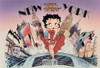 Cool Breeze New York, Betty Boop Cartoon Postcard, Classico SF #718-002