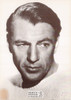 Gary Cooper Black/White French Movie Postcard, Editions Nugeron #CP37