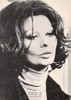 Sophia Loren Black/White French Movie Postcard, Editions Nugeron #CP103