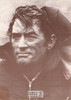 Gregory Peck Black/White French Movie Postcard, Editions Nugeron #CP152
