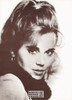 Jane Fonda Black/White French Movie Postcard, Editions Nugeron #CP172