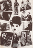 Charlie Chaplin Black/White French Movie Postcard, Sofraneme #CPS63