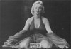 Marilyn Monroe Black/White French Movie Postcard, Sofraneme #CPS225