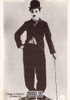 Charlie Chaplin Black/White French Movie Postcard, Sofraneme #CPS241