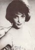 Gina Lolobrigida Black/White French Movie Postcard, Delta Productions #CPS301
