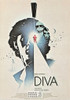 Diva French Movie Poster Postcard, Editions Nugeron #E101