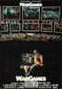 WarGames French Movie Poster Postcard, Editions Nugeron #E129