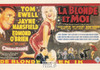 The Girl Can't Help It French Movie Poster Postcard, Editions Nugeron #E194