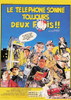 The Telephone Always Rings Twice French Movie Poster Postcard, Nugeron #E203