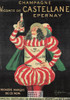 French Postcard of 1900's ad for Castellane Champagne, Editions Nugeron #J41