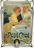 French Postcard of 1900's ad for Le Petit Chat Soap, Editions Nugeron #J51