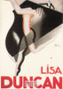 French Postcard of 1900's ad for Lisa Duncan By Paul Colin, Editions Nugeron #J59