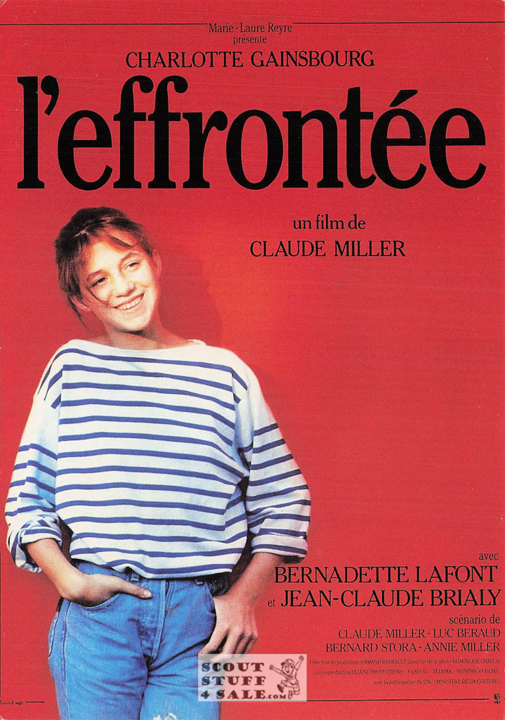 An Imprudent Giel French Movie Poster Postcard, Editions Nugeron #NE291