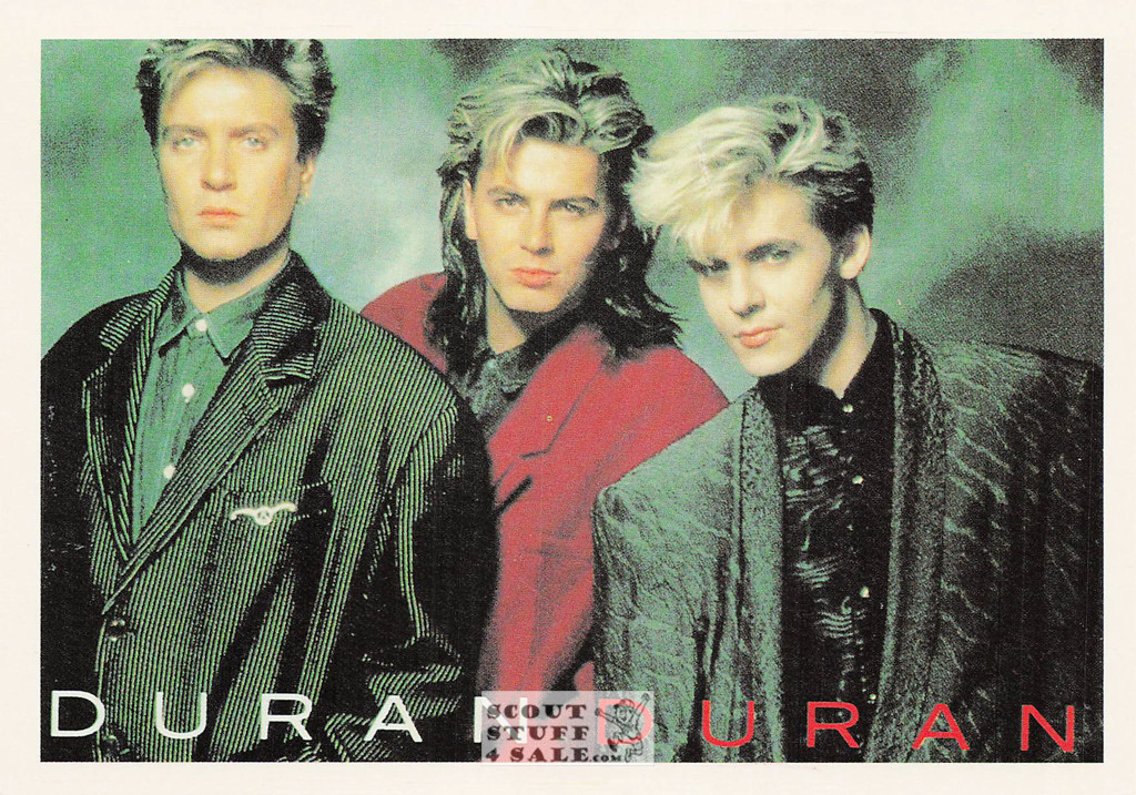 Duran Duran French Postcard, Editions Nugeron #P11