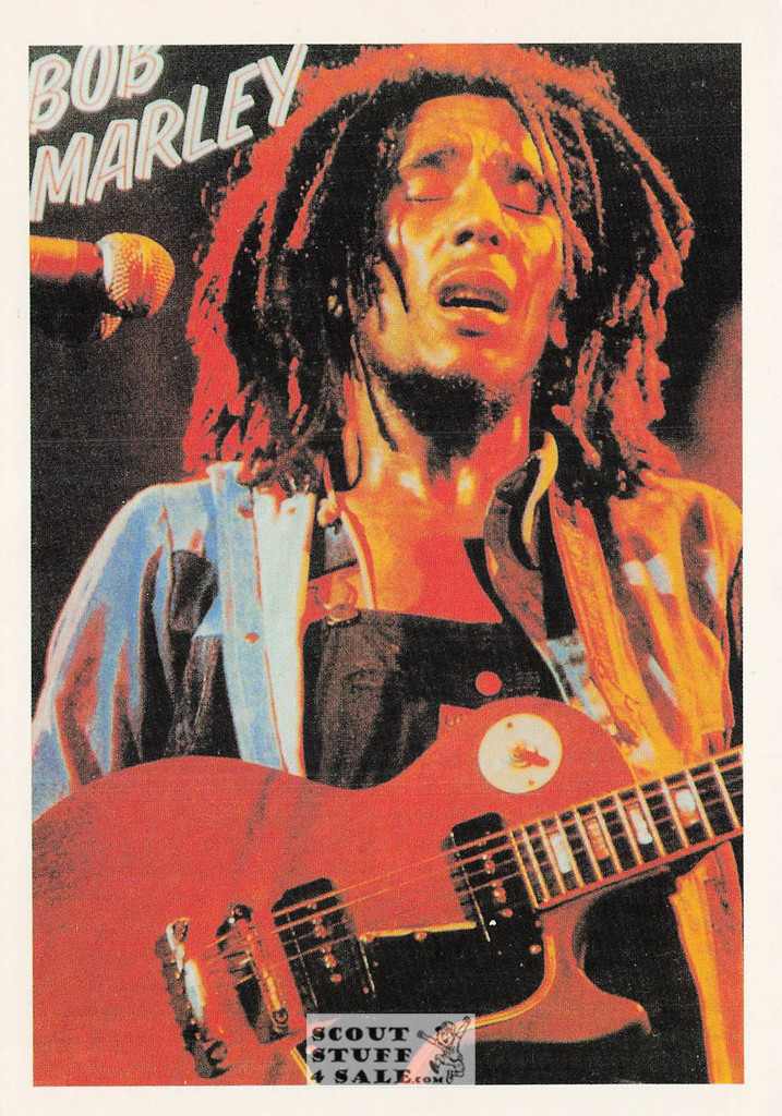 Bob Marley French Postcard, Editions Nugeron #P17