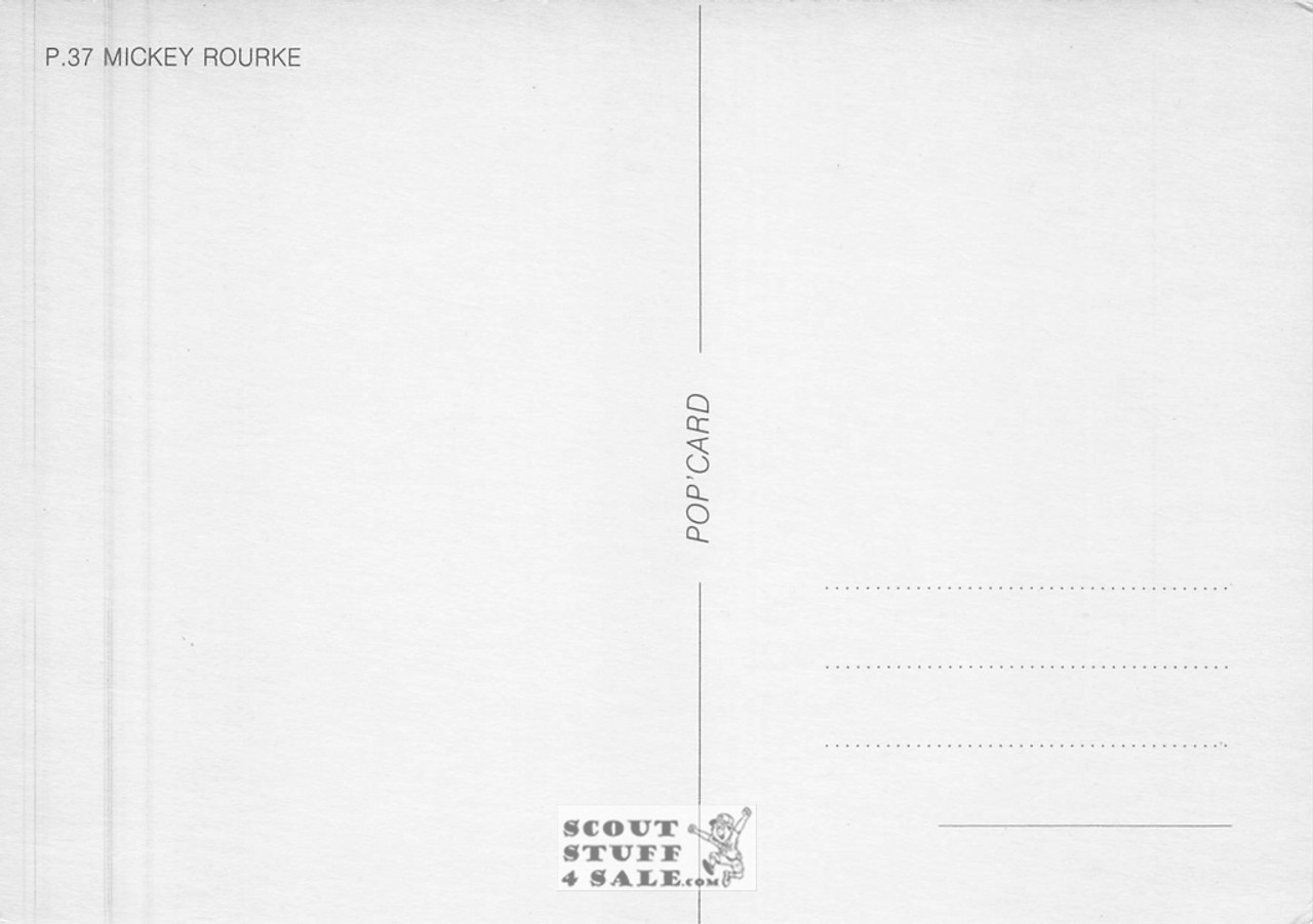 Mickey Rourke French Postcard, Editions Nugeron #P37