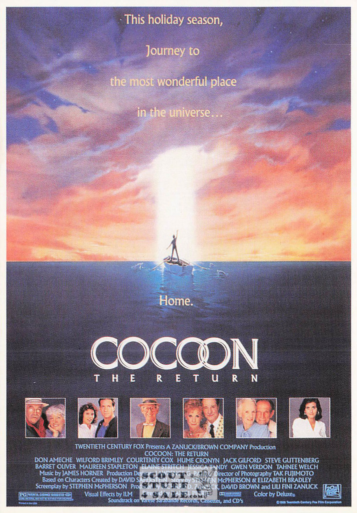 Cocoon The Return French Movie Postcard, Editions Nugeron #P559