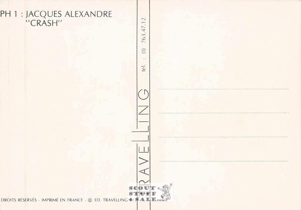 Jacques Alexandre Photography French Postcard, Editions Nugeron #PH1