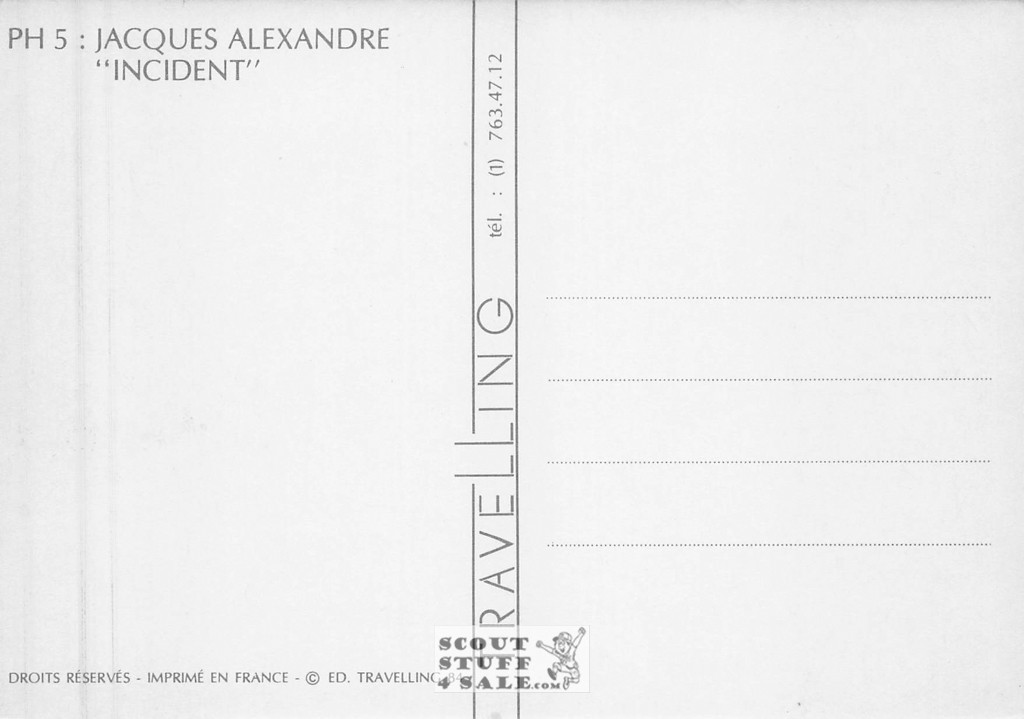 Jacques Alexandre Photography French Postcard, Editions Nugeron #PH5