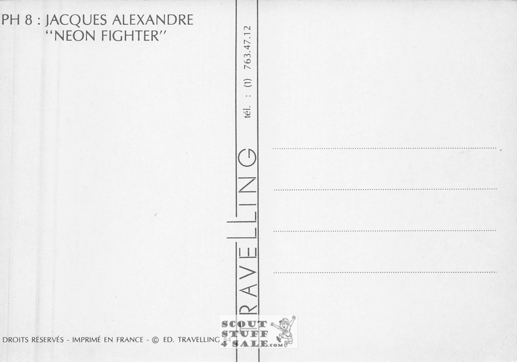 Jacques Alexandre Photography French Postcard, Editions Nugeron #PH8