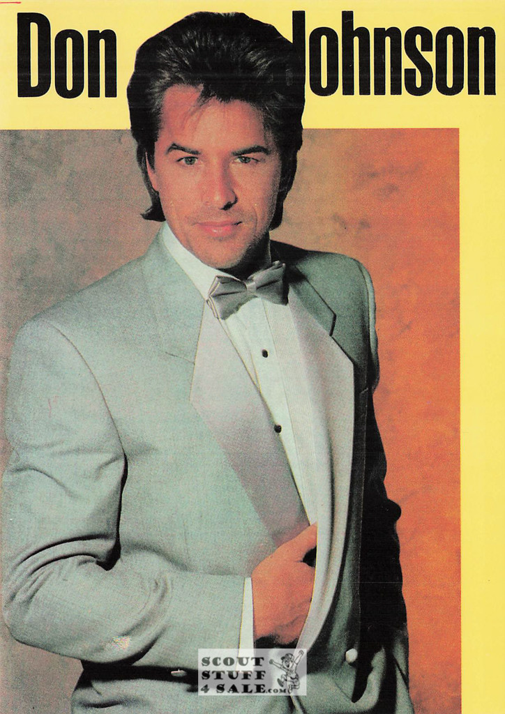 Don Johnson French Postcard, Editions Nugeron #PP182