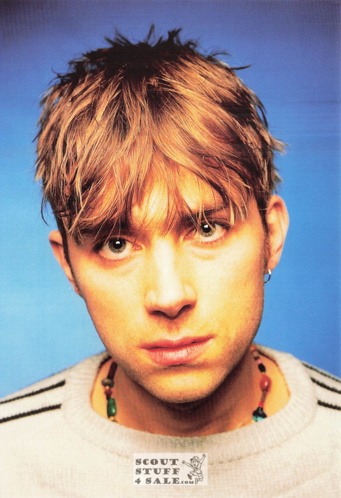 Damon Albarn British Postcard, Editions Nugeron #PRT9
