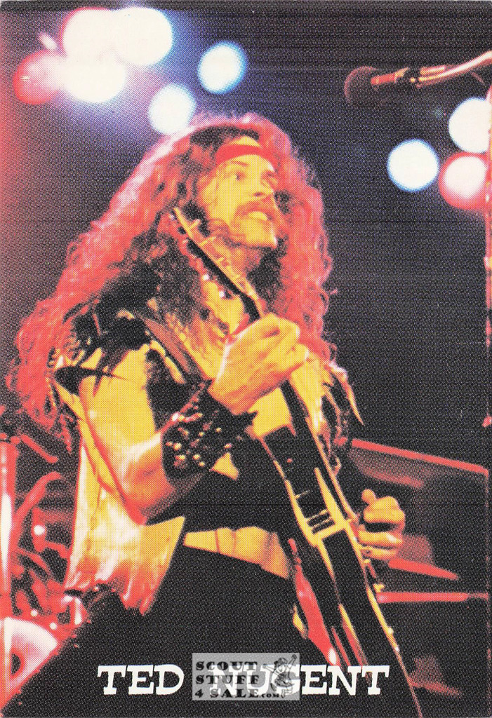 Ted Nugent  French Postcard, Editions Nugeron #R-14