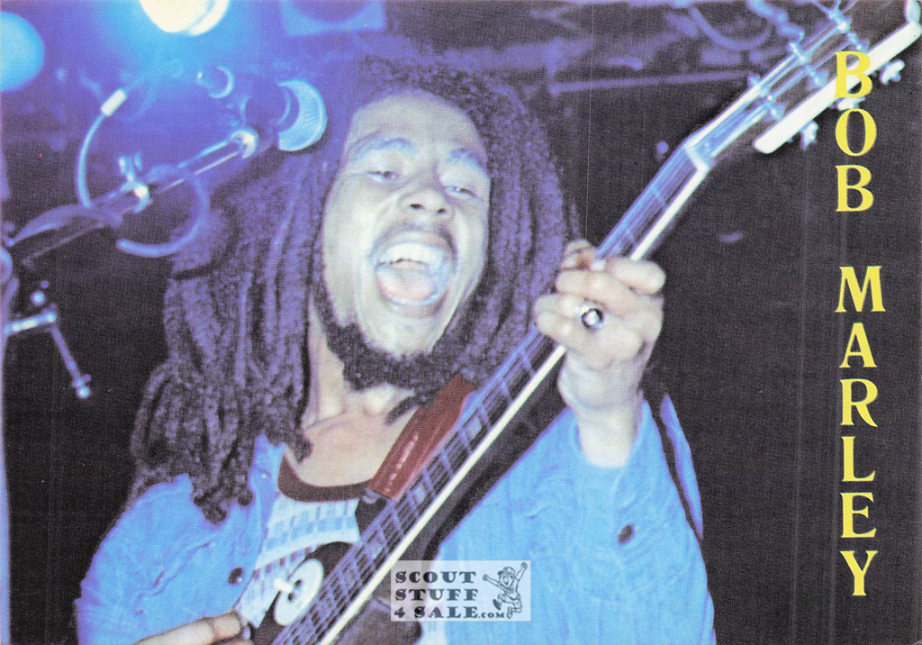 Bob Marley French Postcard, Editions Nugeron #R-30