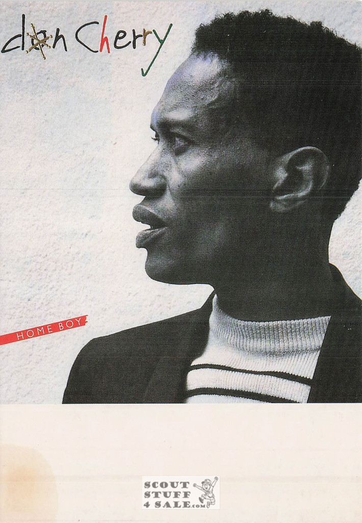 Don Cherry Home Boy Album French Postcard, Editions Nugeron #RECORD18