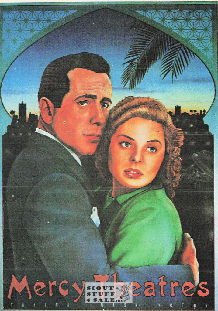 Humphrey Bogart French Postcard, Editions Nugeron #STAR20