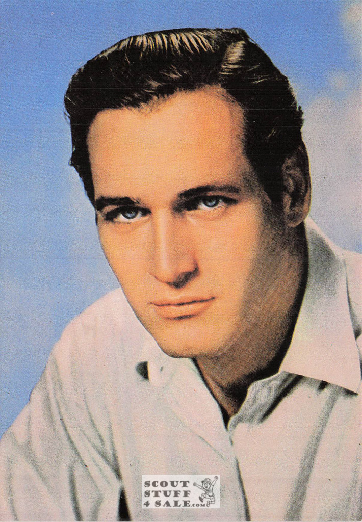 Paul Newman French Postcard, Editions Nugeron #STAR22