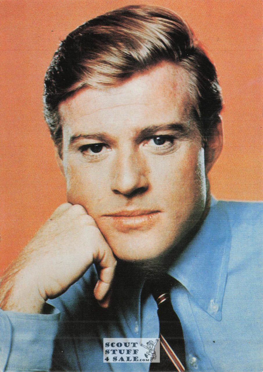 Robert Redford French Postcard, Editions Nugeron #STAR69