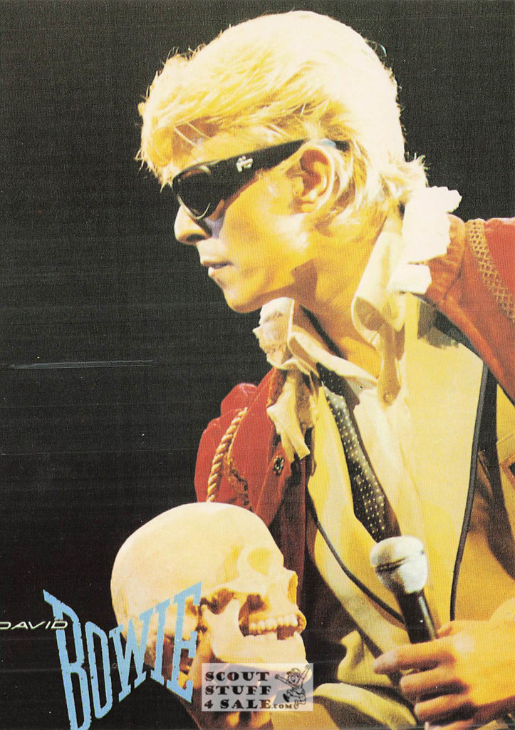 David Bowie French Postcard, Editions Nugeron #STAR85