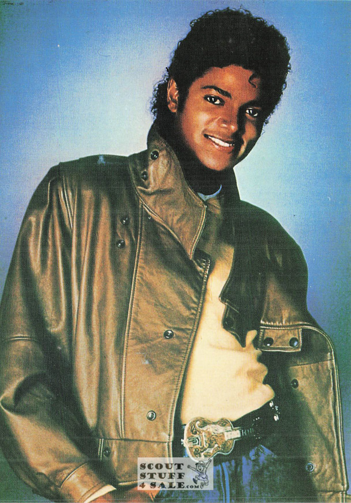 Michael Jackson French Postcard, Editions Nugeron #STAR92