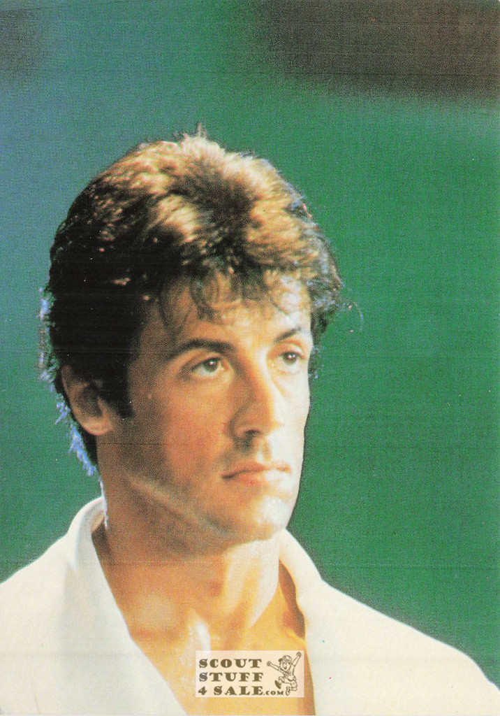 Sylvester Stallone French Postcard, Editions Nugeron #STAR109