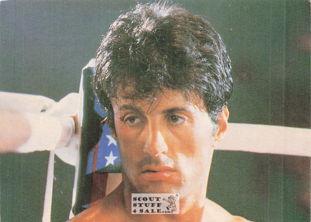 Sylvester Stallone French Postcard, Editions Nugeron #STAR110