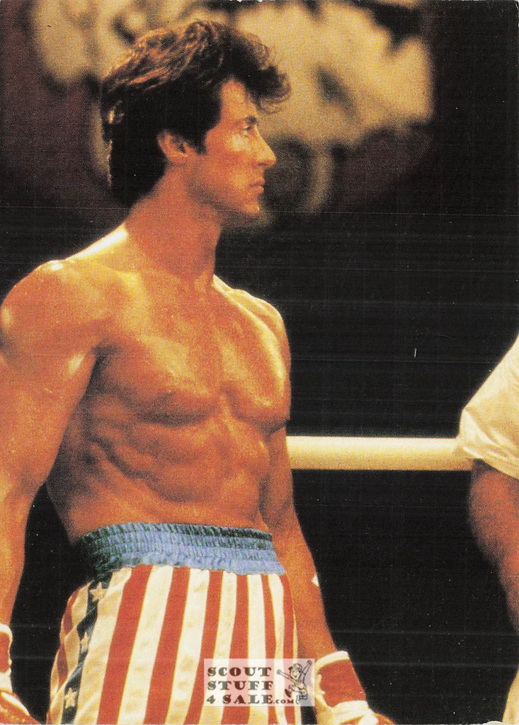 Sylvester Stallone French Postcard, Editions Nugeron #STAR112