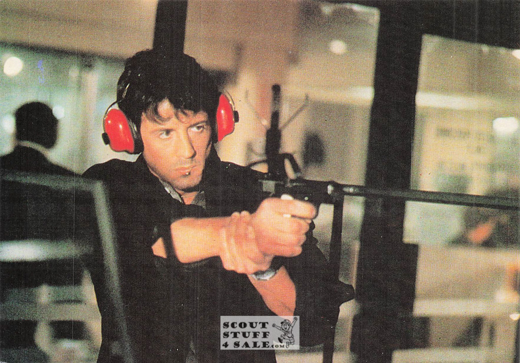 Sylvester Stallone French Postcard, Editions Nugeron #STAR122