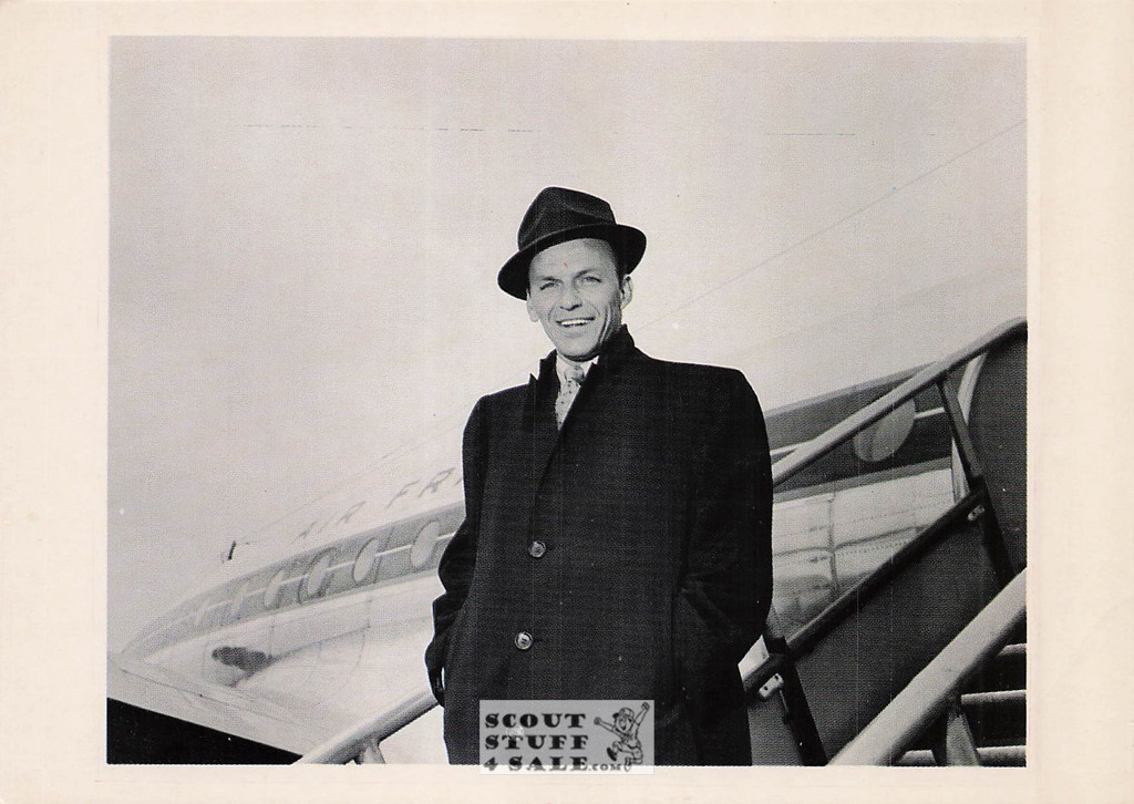 Frank Sinatra French Postcard, Editions Nugeron #STAR135