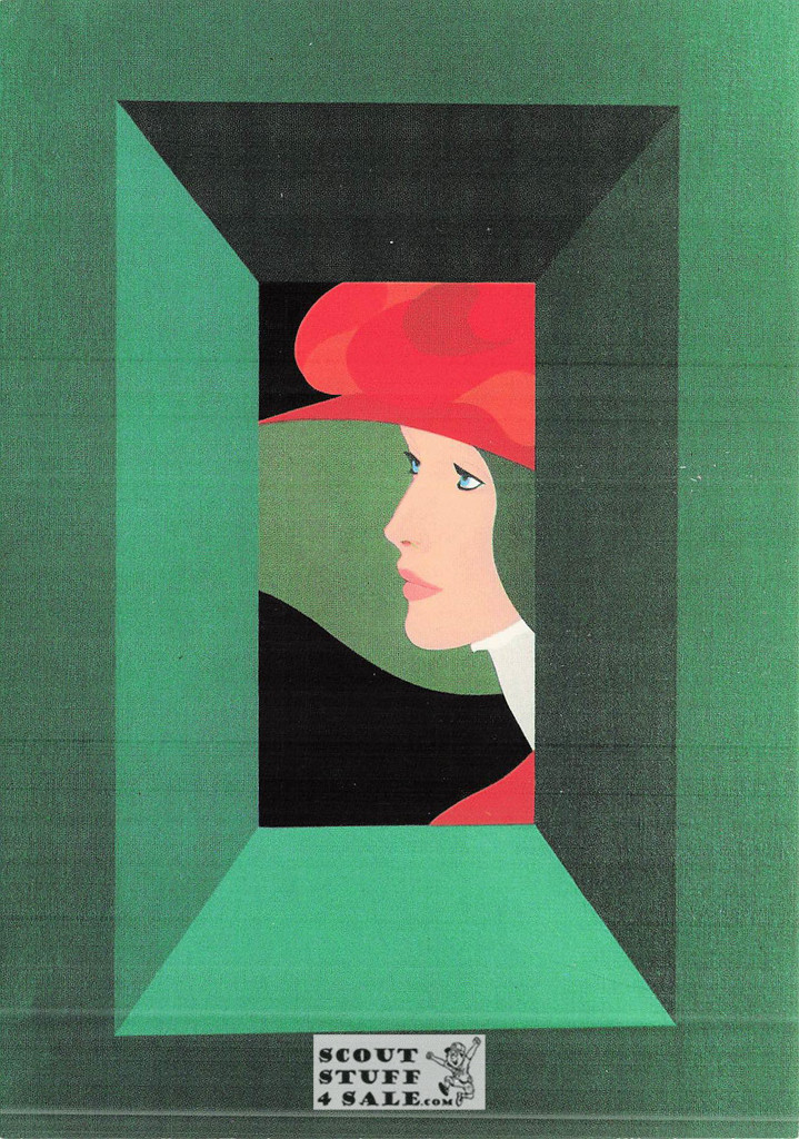 La Dolce Anna - 1979 Painting by Amleto Dalla Costa on Postcard, Italian, #DC46