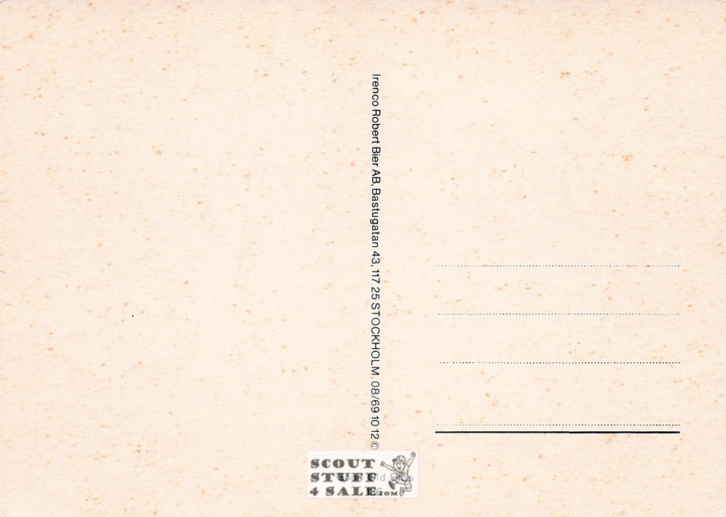 Vintage Reproduction of a 1900's Postcard, Good Old Days Postcard Sweden, #GO126