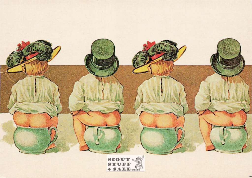 Vintage Reproduction of a 1900 Postcard, Good Old Days Postcard Co. Sweden, #GO127