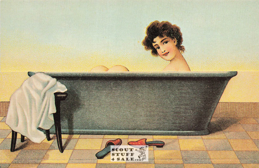 Vintage Reproduction of a 1900's Postcard, Good Old Days Postcard Co. Sweden, #GO182