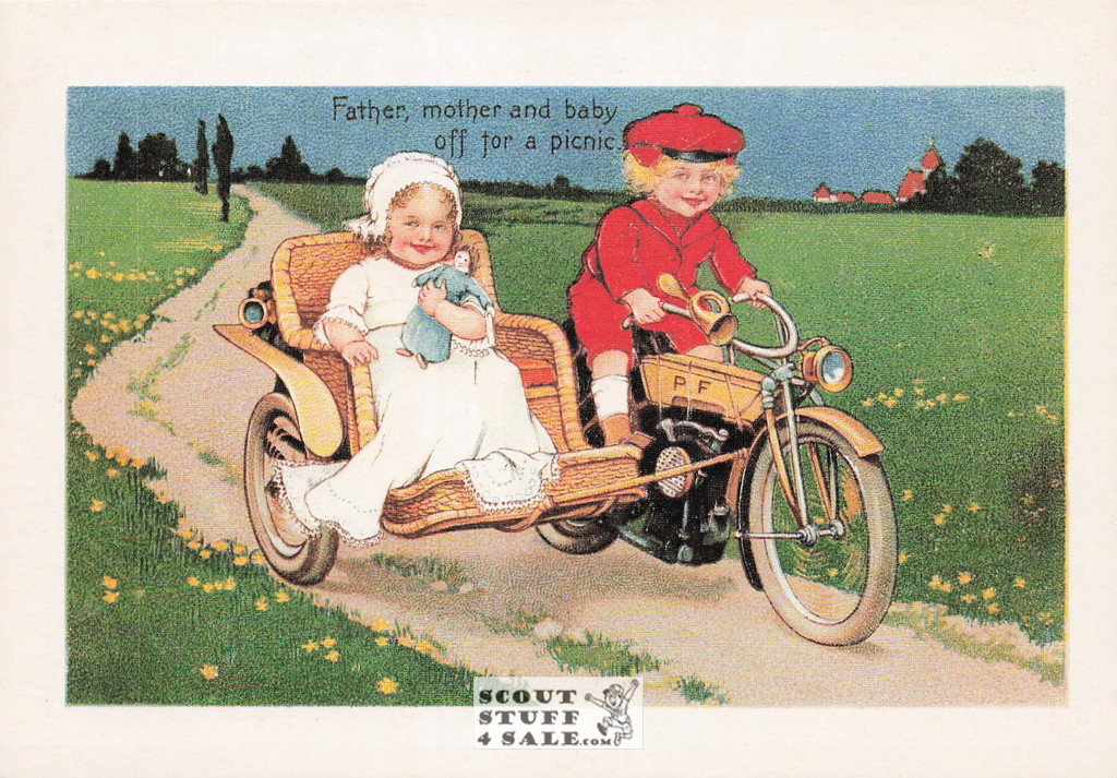 Vintage Reproduction of a 1900 Postcard, Good Old Days Postcard Co. Sweden, #GO191